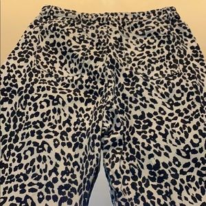 Adika Parachute Cheetah Print pants